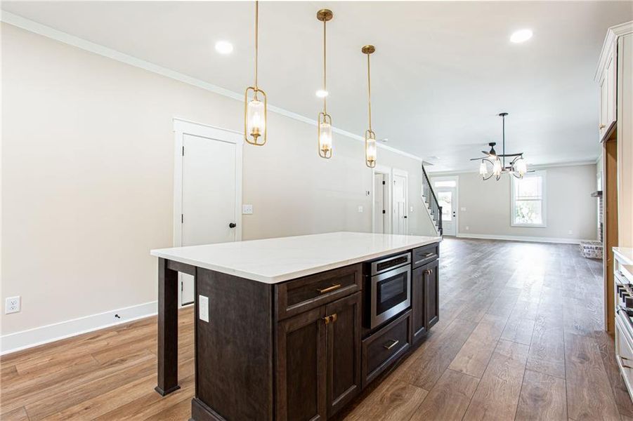 Furnished interior view inside a new home in , Grayson (Image 5).