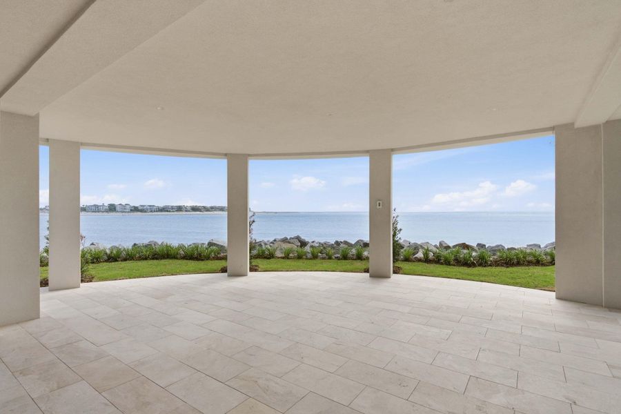 Exterior details and patio area of a home in , Sullivan's Island (Image 42).