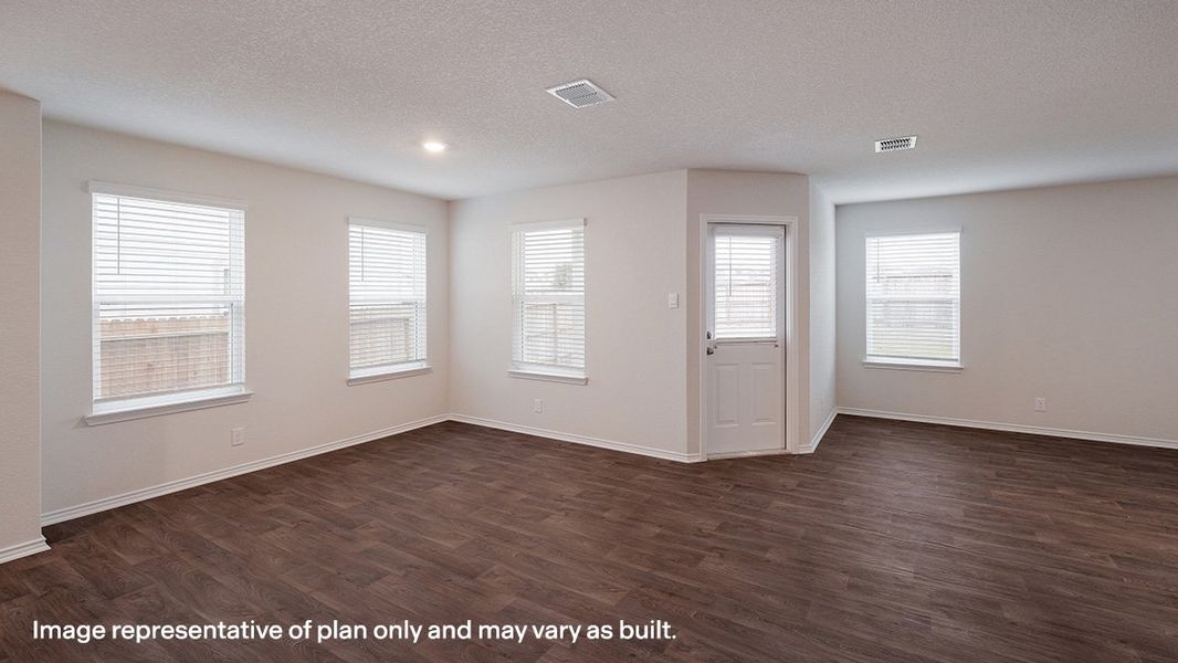 Spacious, unfurnished interior of a new home in Riverstone at Westpointe, San Antonio (Image 8).