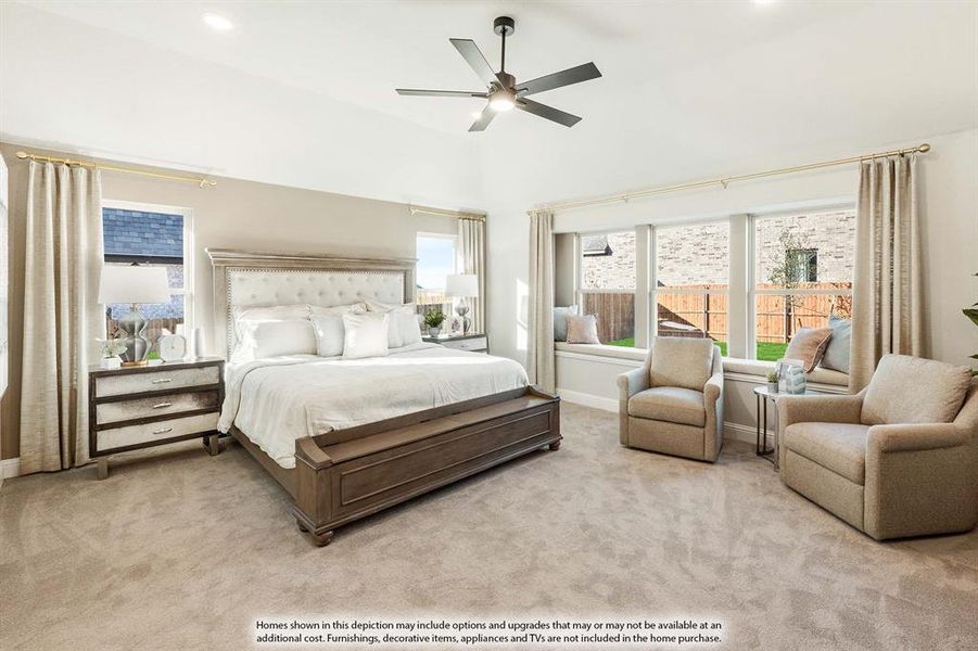 Furnished interior view inside a new home in Hampton Park, Glenn Heights (Image 4).