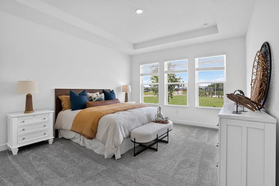 Representative furnished interior of a home built from the Abaco by Taylor Morrison in Ardisia Park, New Smyrna Beach (Image 16).