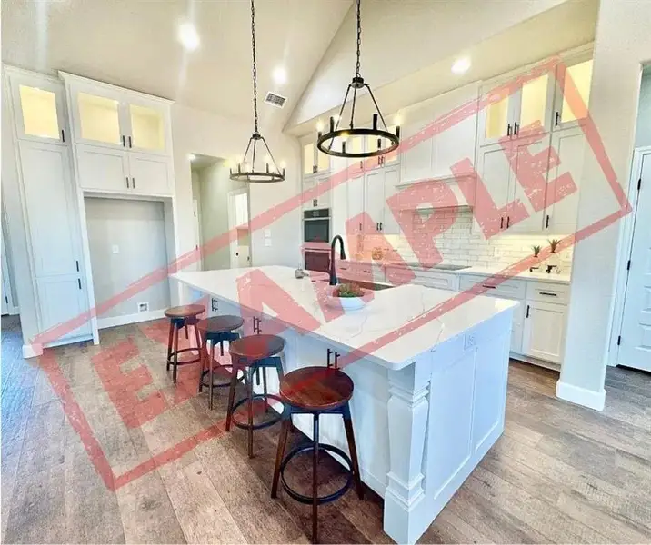 Furnished interior view inside a new home in , Abilene (Image 3).