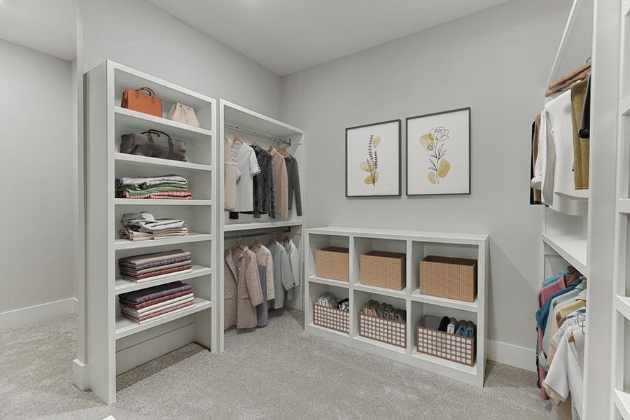 Furnished interior view inside a new home in , Cumming (Image 17).