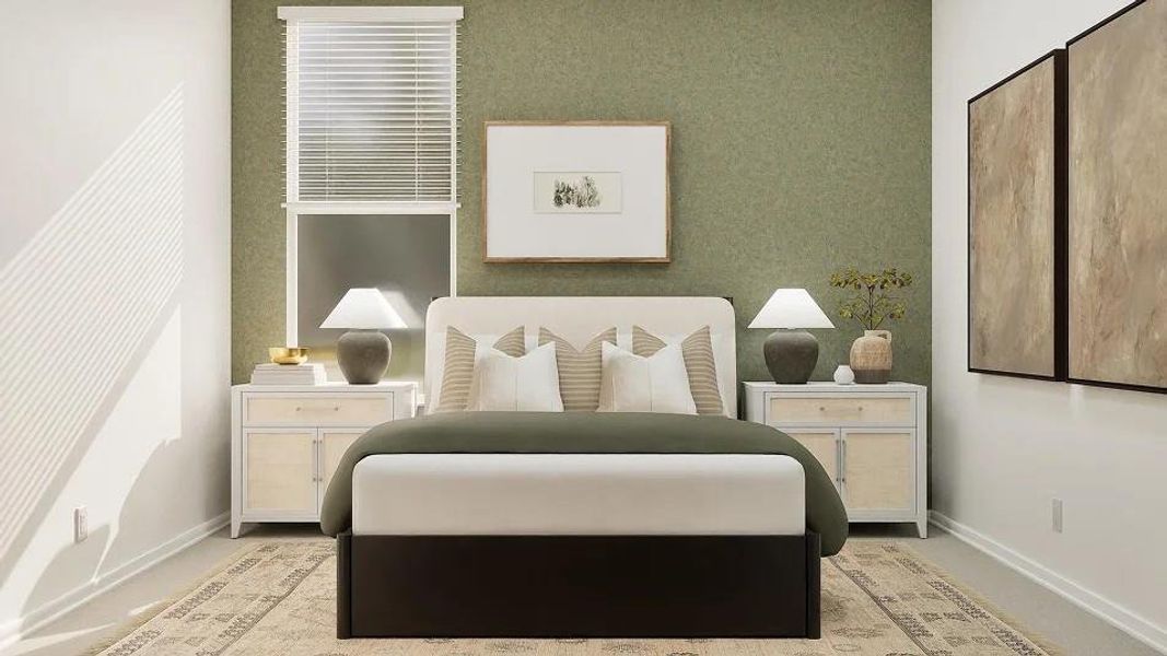 Furnished interior view inside a new home in Cotton Brook, Hutto (Image 7).