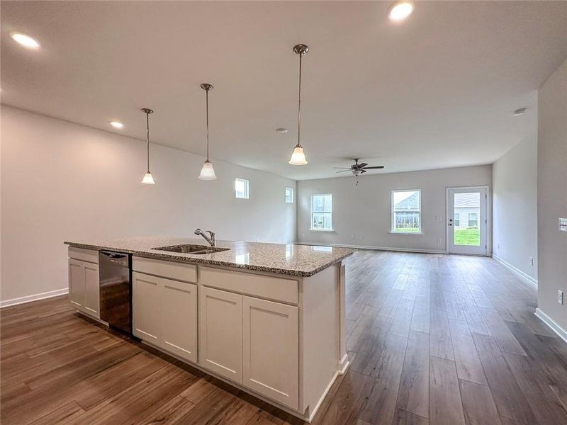 Furnished interior view inside a new home in Glen at Cave Springs, Douglasville (Image 5).