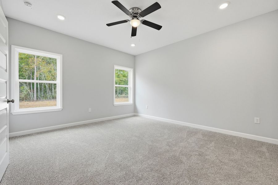 Spacious, unfurnished interior of a new home in Southern Charm, Crestview (Image 33).