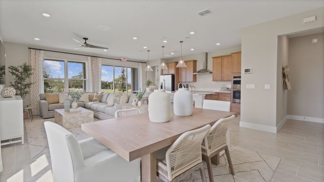 Furnished interior view inside a new home in Trailside, Mount Dora (Image 17).