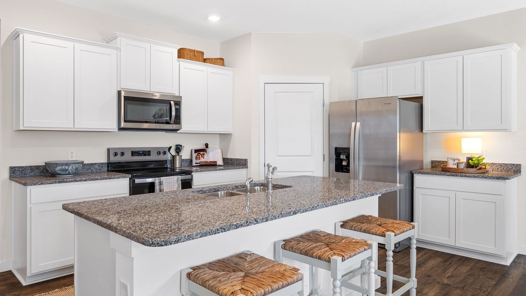 Furnished interior view inside a new home in The Cove at Thrasher Landing, Hixson (Image 16).
