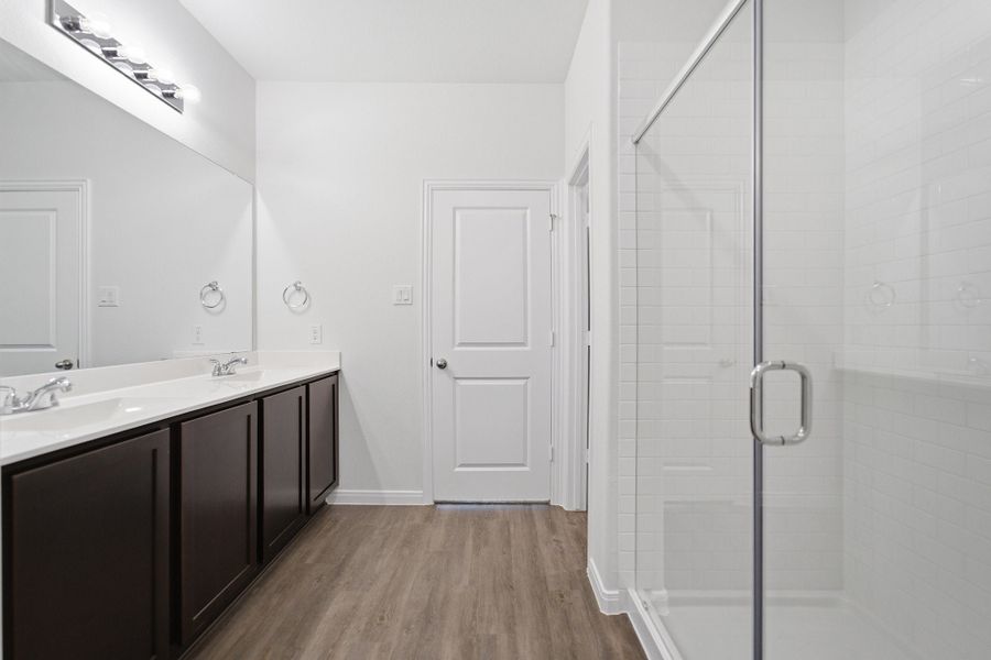 Furnished interior view inside a new home in La Terra, Celina (Image 34).