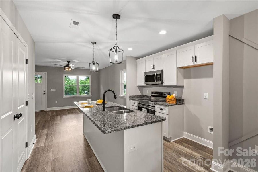 Furnished interior view inside a new home in , Kannapolis (Image 9).