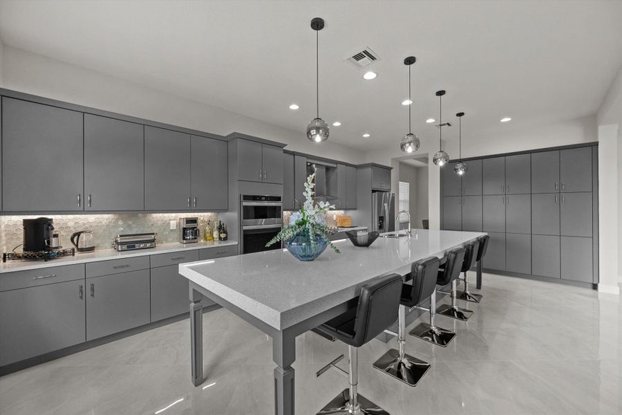 Furnished interior view inside a new home in , The Acreage (Image 28).