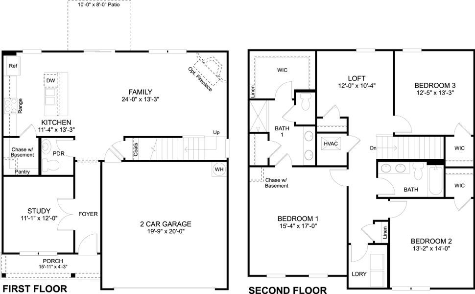 2D floor plan layout of this home in The Hideaway at Fox Meadows, Bluff City, TN (Image 2). 2D floor plan layout of this home in The Hideaway at Fox Meadows, Bluff City, TN (Image 2).