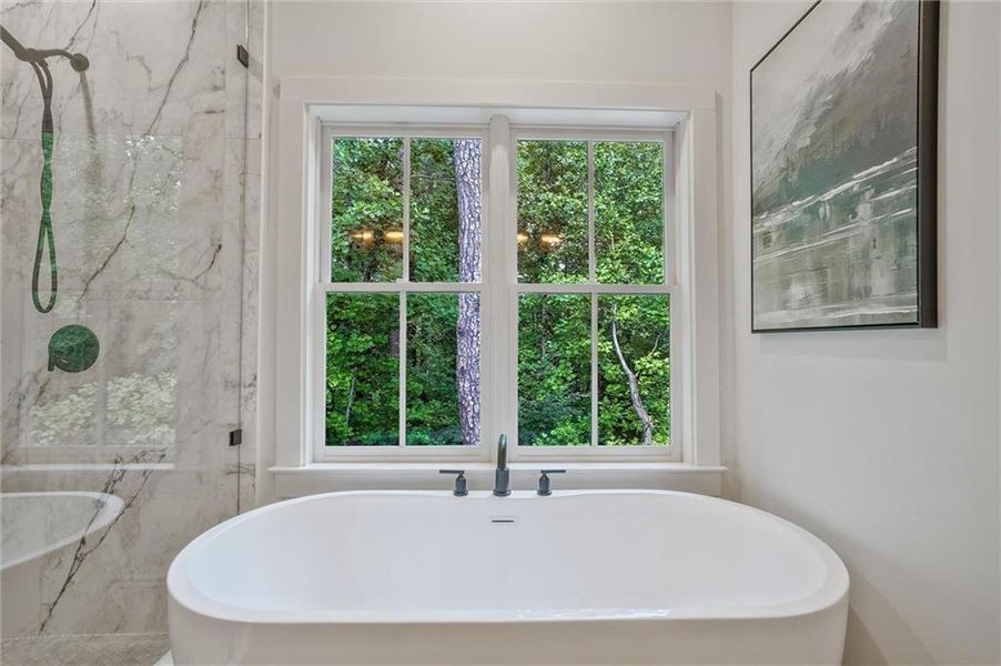 Furnished interior view inside a new home in Pendergrast Farm, Atlanta (Image 13).