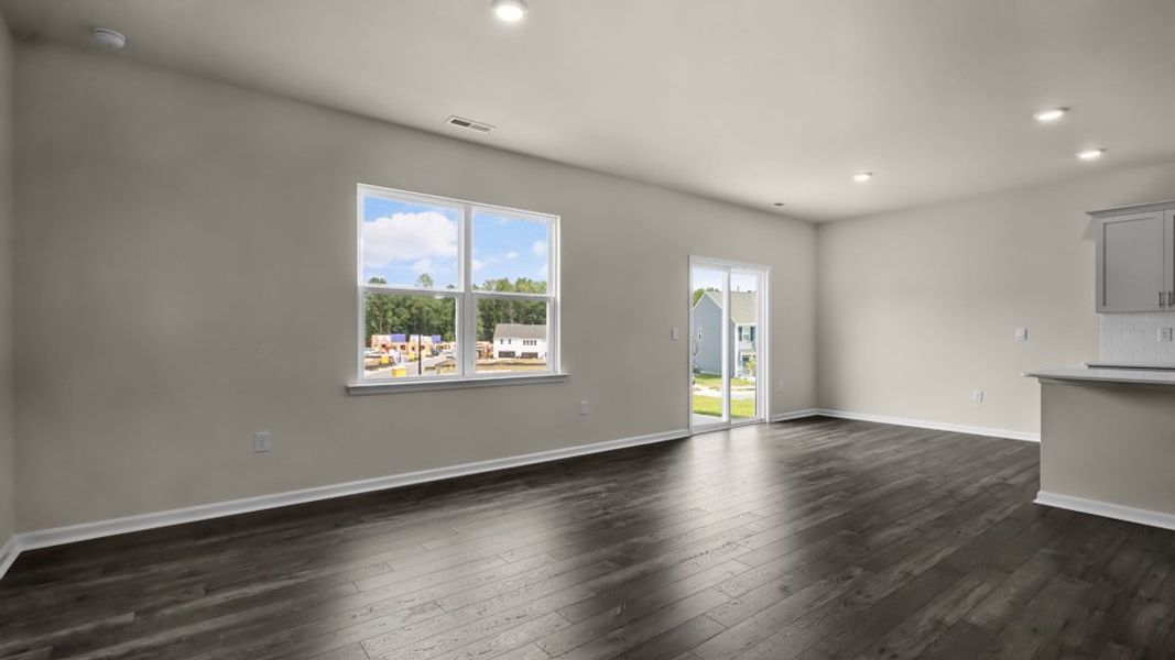 Spacious, unfurnished interior of a new home in Anderson Farm, Wendell (Image 11). Spacious, unfurnished interior of a new home in Anderson Farm, Wendell (Image 11).