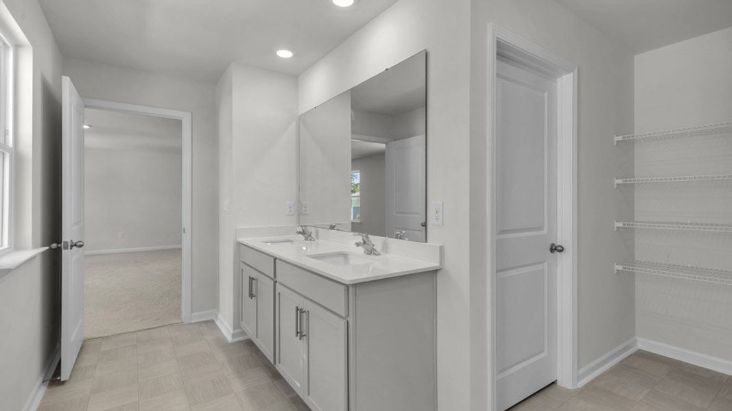 Furnished interior view inside a new home in Westerly, Lillington (Image 9).