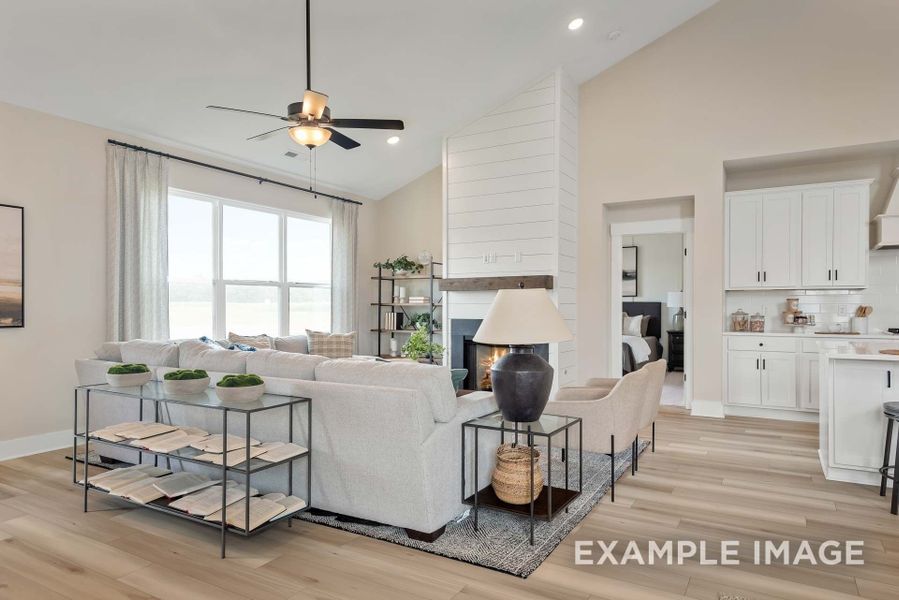 Furnished interior view inside a new home in Woods Crossing, Gallatin (Image 35).