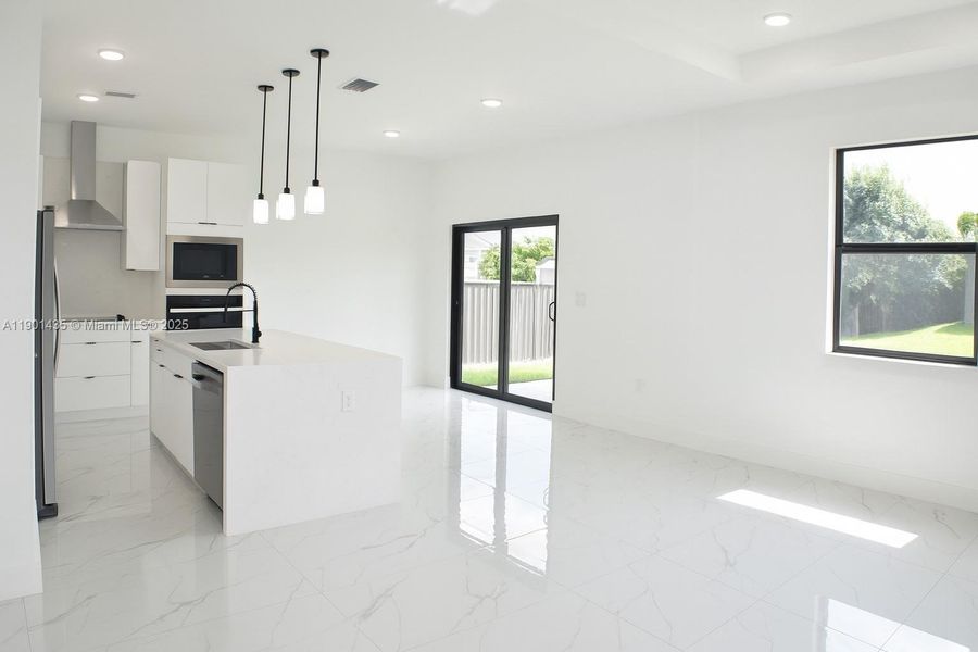 Furnished interior view inside a new home in , Lehigh Acres (Image 7).