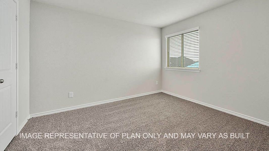 Spacious, unfurnished interior of a new home in Southern Pointe, College Station (Image 21).