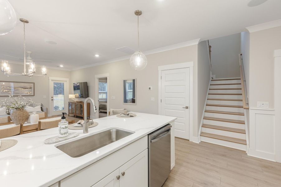 Furnished interior view inside a new home in Founder's Park, Summerville (Image 30).