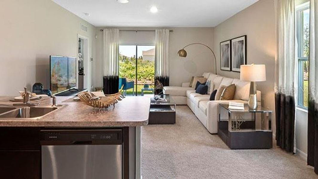 Furnished interior view inside a new home in Millstone, Lakeland (Image 16). Furnished interior view inside a new home in Millstone, Lakeland (Image 16).