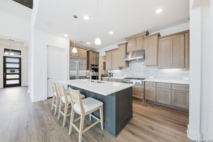 Furnished interior view inside a new home in , San Antonio (Image 11).