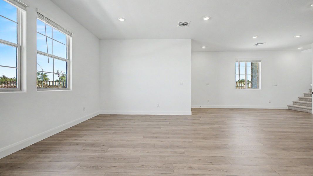 Furnished interior view inside a new home in Surprise City Center, Surprise (Image 13). Furnished interior view inside a new home in Surprise City Center, Surprise (Image 13).