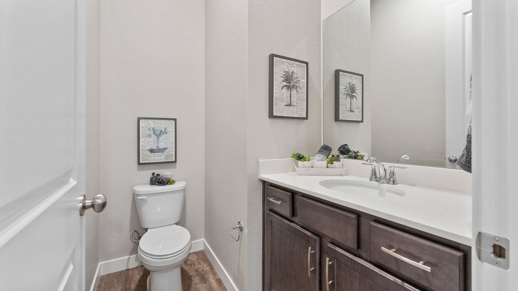 Representative furnished interior of a home built from the The Eldorado by Landmark Homes in The Lakes at Centerra, Loveland (Image 32). Representative furnished interior of a home built from the The Eldorado by Landmark Homes in The Lakes at Centerra, Loveland (Image 32).