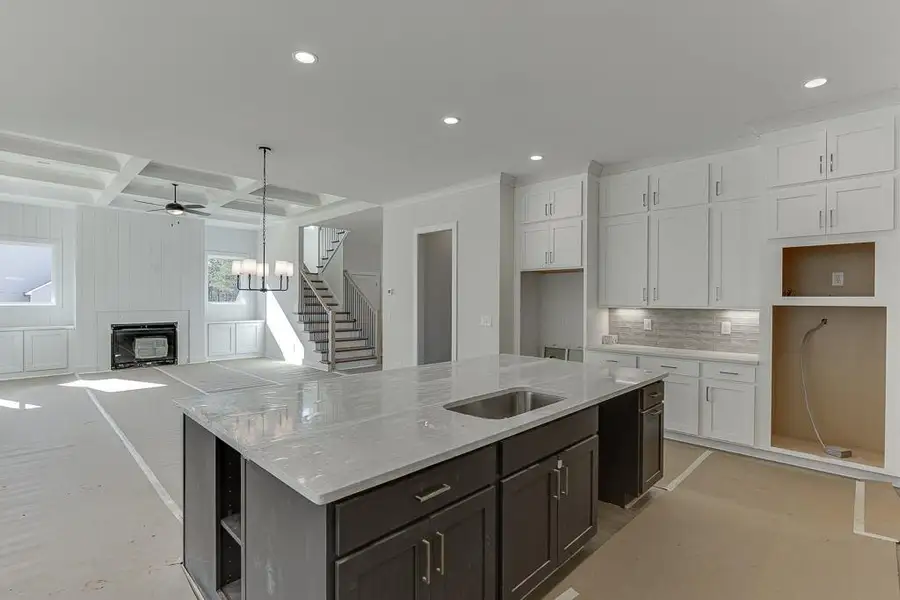 Furnished interior view inside a new home in , Cumming (Image 7).