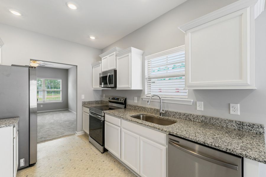 Representative photos of the same floor plan. Actual home will feature different colors and finishes.