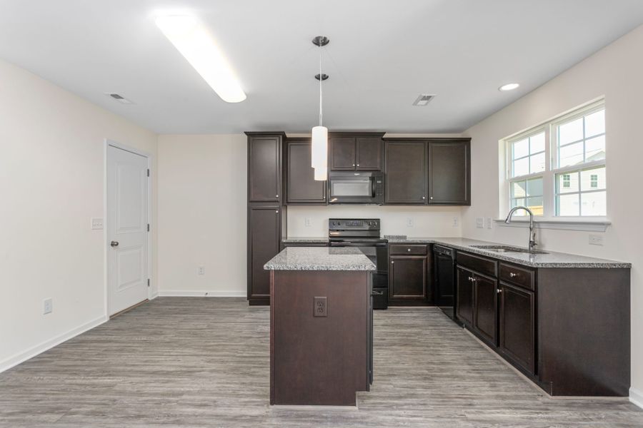 Representative furnished interior of a home built from the Vermont by Keystone Homes NC in The Wilcox, Greensboro (Image 14).