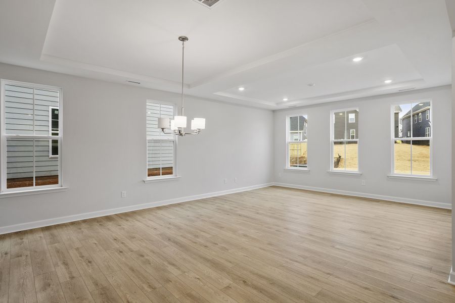 Spacious, unfurnished interior of a new home in Sweetbrier, Durham (Image 18).