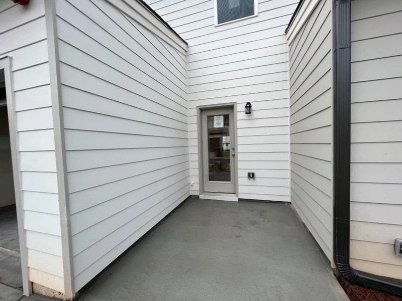 Sample Photo: Back Patio