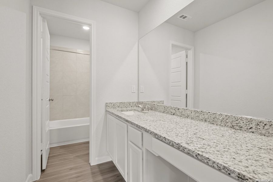 Furnished interior view inside a new home in Hickory Ridge, Elmendorf (Image 12).