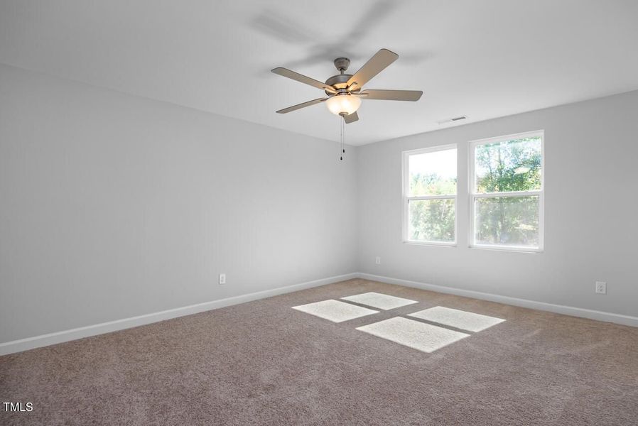 Spacious, unfurnished interior of a new home in Gregory Village Townhomes, Lillington (Image 13). Spacious, unfurnished interior of a new home in Gregory Village Townhomes, Lillington (Image 13).