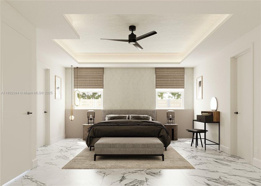 Furnished interior view inside a new home in , Lehigh Acres (Image 6). Furnished interior view inside a new home in , Lehigh Acres (Image 6).