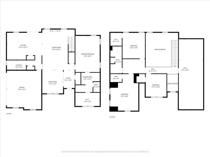 2D floor plan layout of this home in , Villa Rica, GA (Image 5).