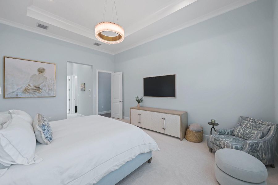 Primary Suite with two walk-in closets