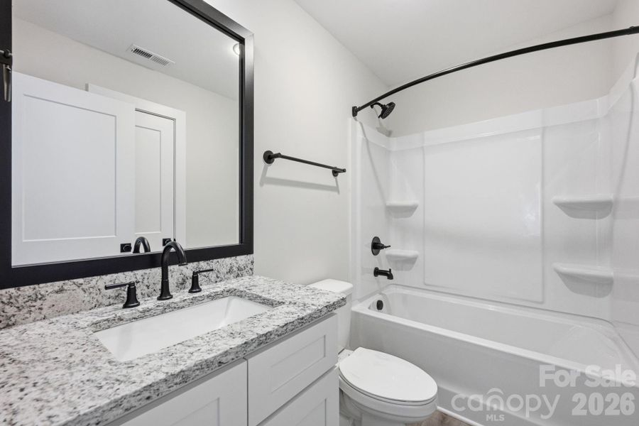 Furnished interior view inside a new home in , Albemarle (Image 6).