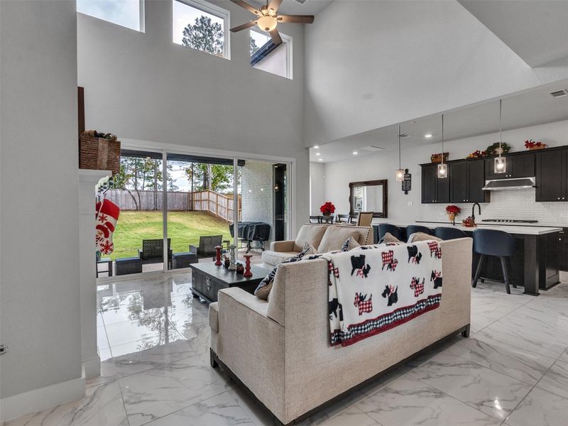 Furnished interior view inside a new home in , Conroe (Image 13). Furnished interior view inside a new home in , Conroe (Image 13).