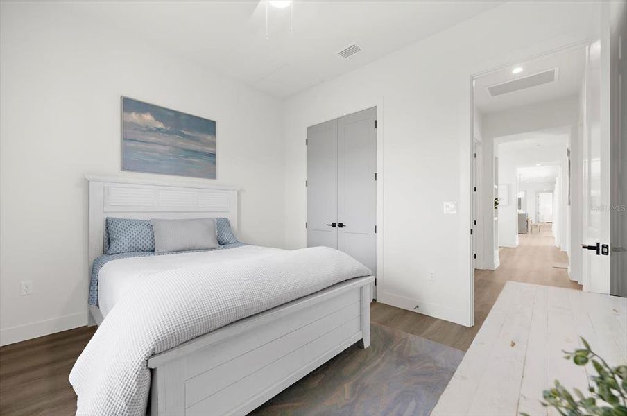 Furnished interior view inside a new home in , Placida (Image 12).