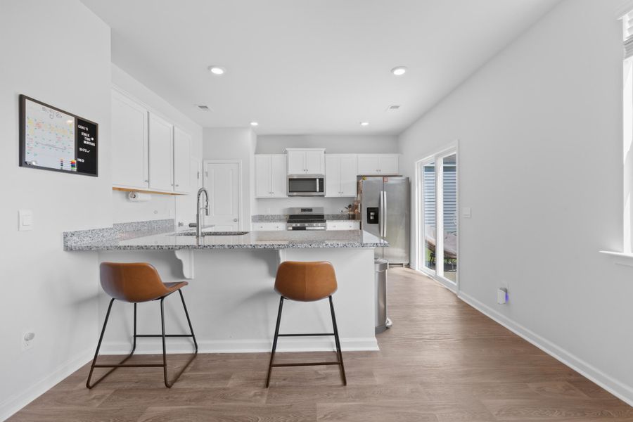 Furnished interior view inside a new home in , Summerville (Image 12).