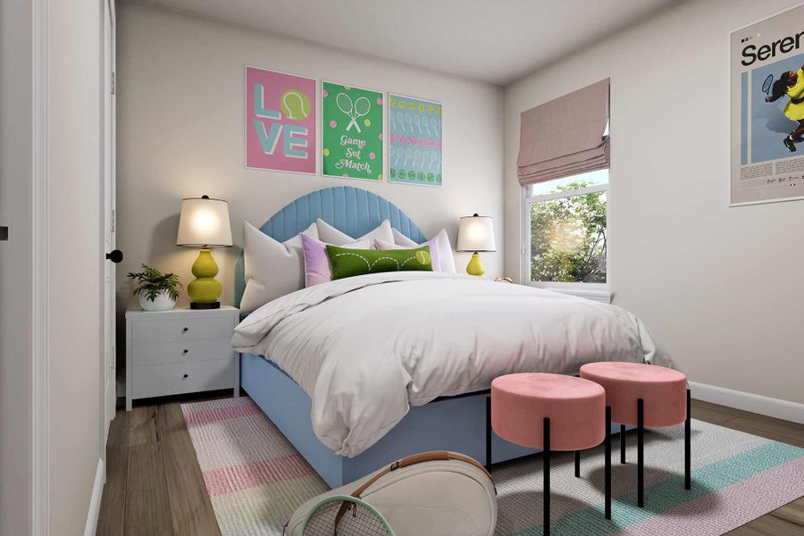 Representative furnished interior of a home built from the The Dragonfly by David Weekley Homes in The Preserve at Laurelton – Canopy Collection, Green Cove Springs (Image 6).