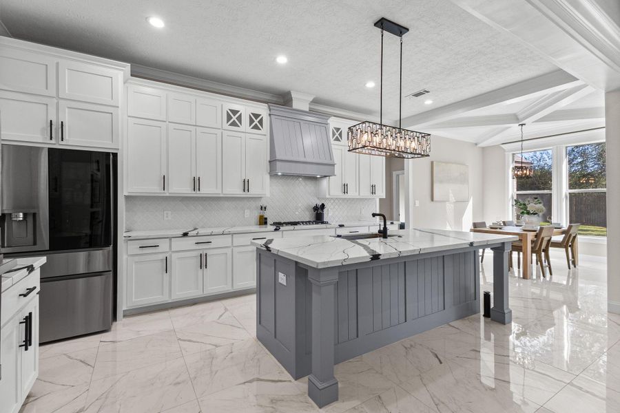 Furnished interior view inside a new home in , Beaumont (Image 17).