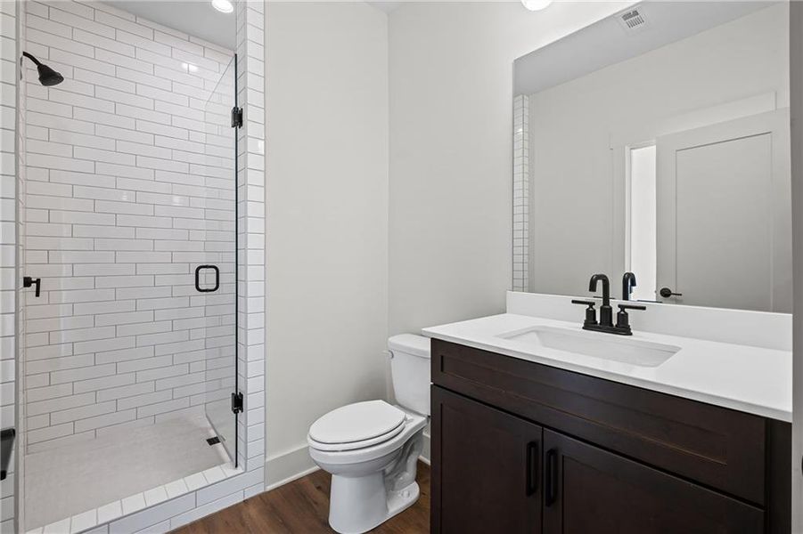 Furnished interior view inside a new home in Devin's Shire - A Kennesaw Tradition, Kennesaw (Image 7).