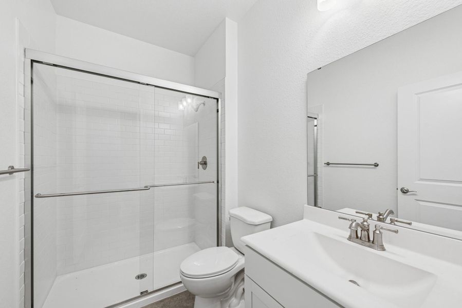 Extra Suite bath (*Photo not of actual home and used for illustration purposes only.) Extra Suite bath (*Photo not of actual home and used for illustration purposes only.)