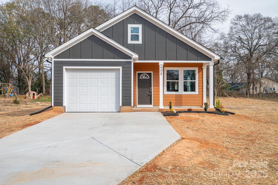 Front exterior of a new home in , Cherryville, NC, highlighting curb appeal (Image 28).