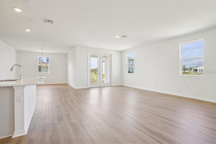 Spacious, unfurnished interior of a new home in Trailside, Mount Dora (Image 13). Spacious, unfurnished interior of a new home in Trailside, Mount Dora (Image 13).