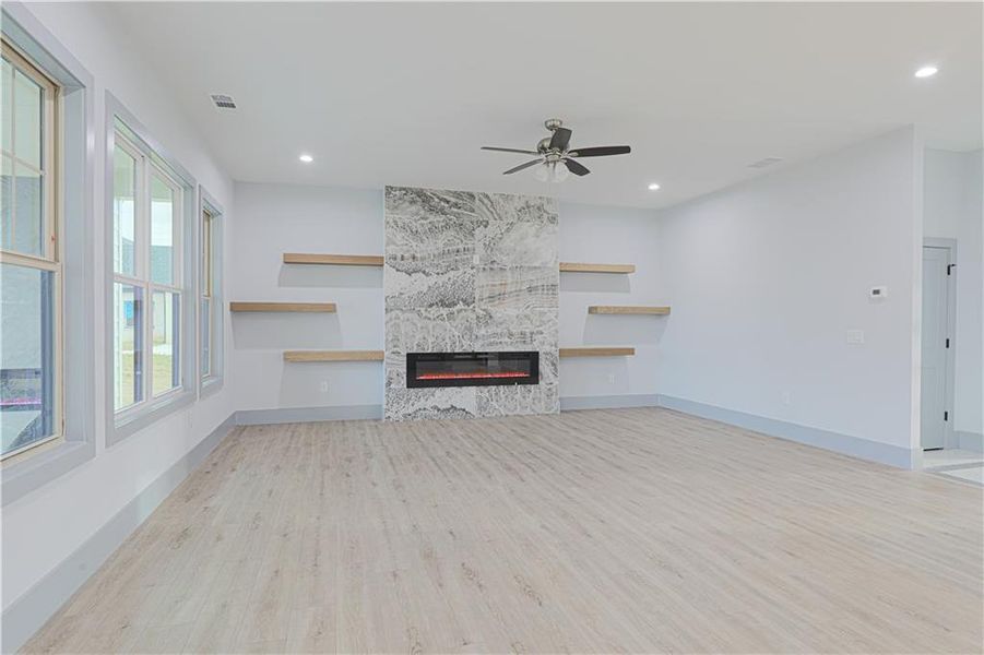 Spacious, unfurnished interior of a new home in , Maysville (Image 22).