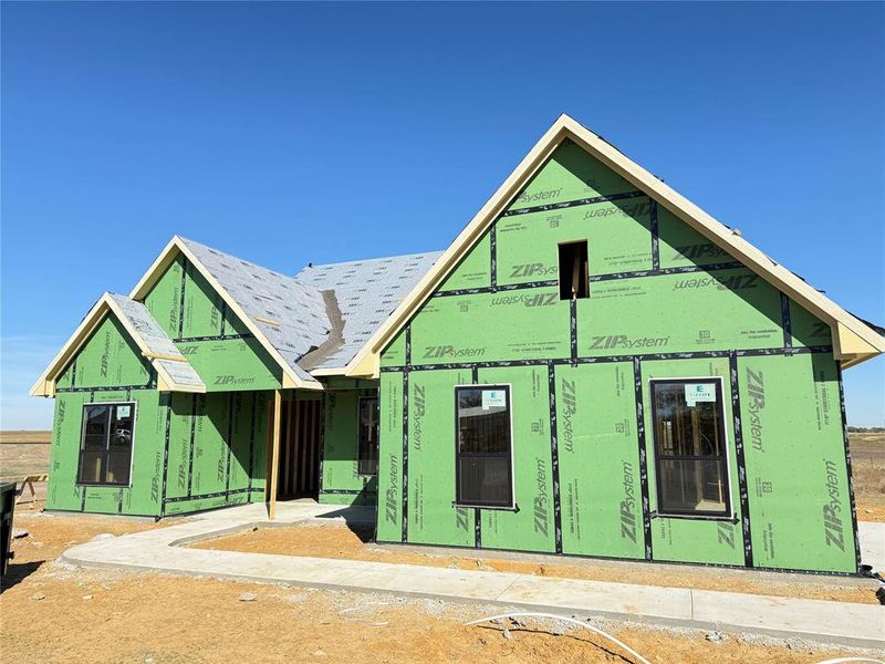 In-progress construction of a new home in , Cleburne, TX (Image 6). In-progress construction of a new home in , Cleburne, TX (Image 6).