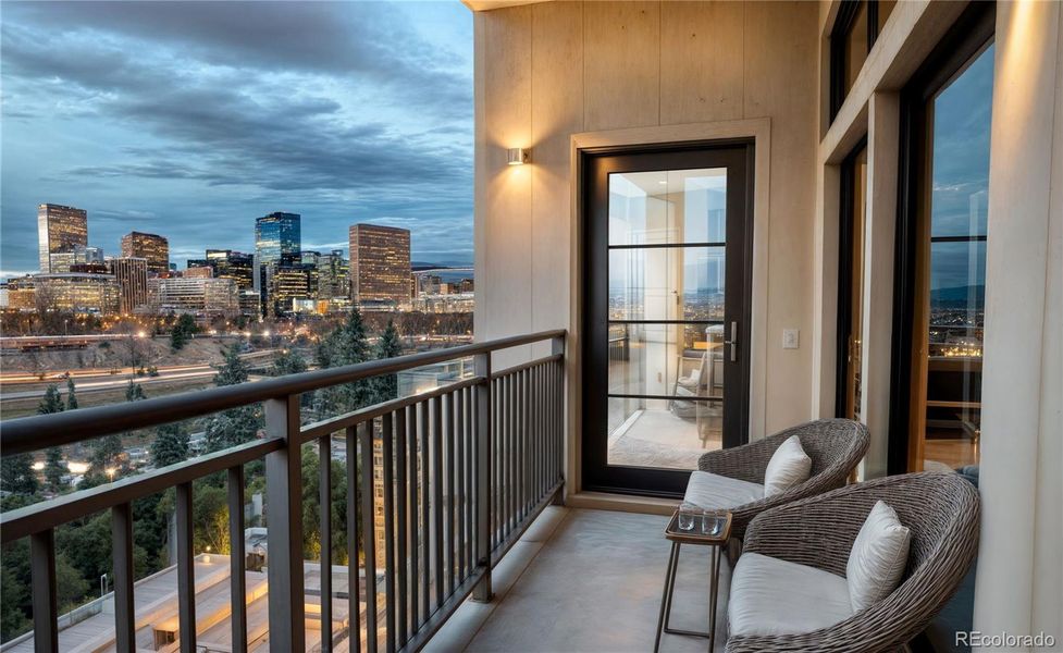 Exterior details and patio area of a home in , Denver (Image 1).